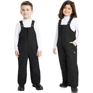 Gerry Black Snow Bib Overalls Size 4T